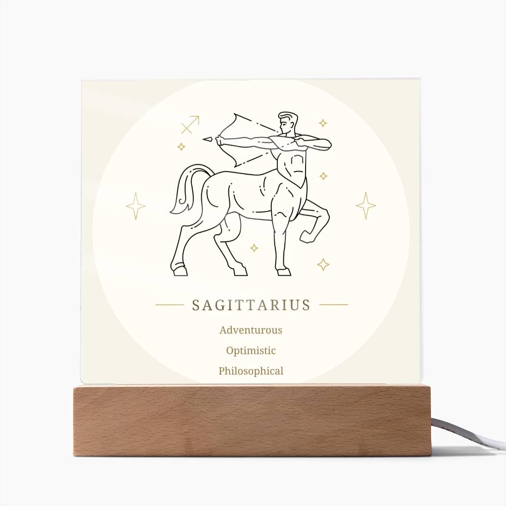 Sagittarius Acrylic Display Plaque